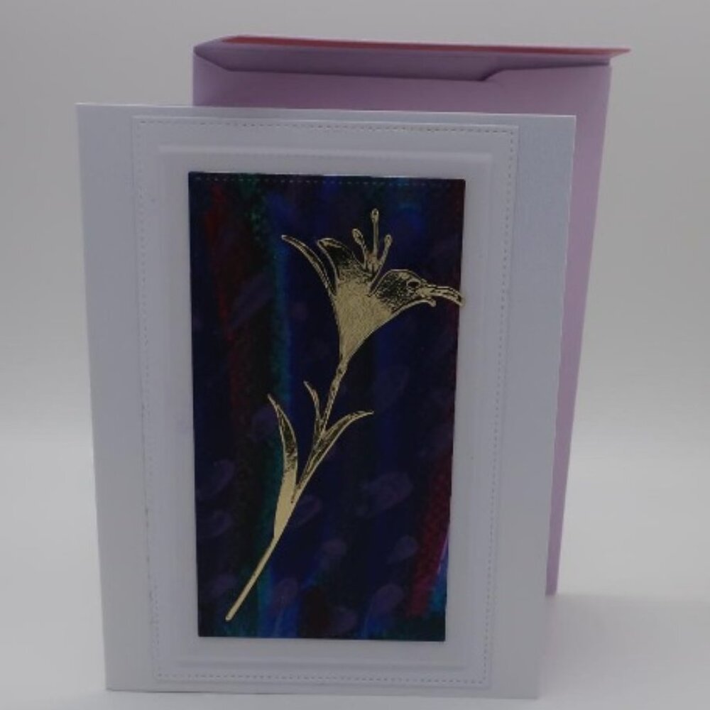 Greeting Card and Envelope (Handmade) # 4435